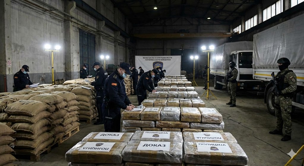 ISTORIJSKA ZAPLENA: U Makedoniji palo 40 tona marihuane